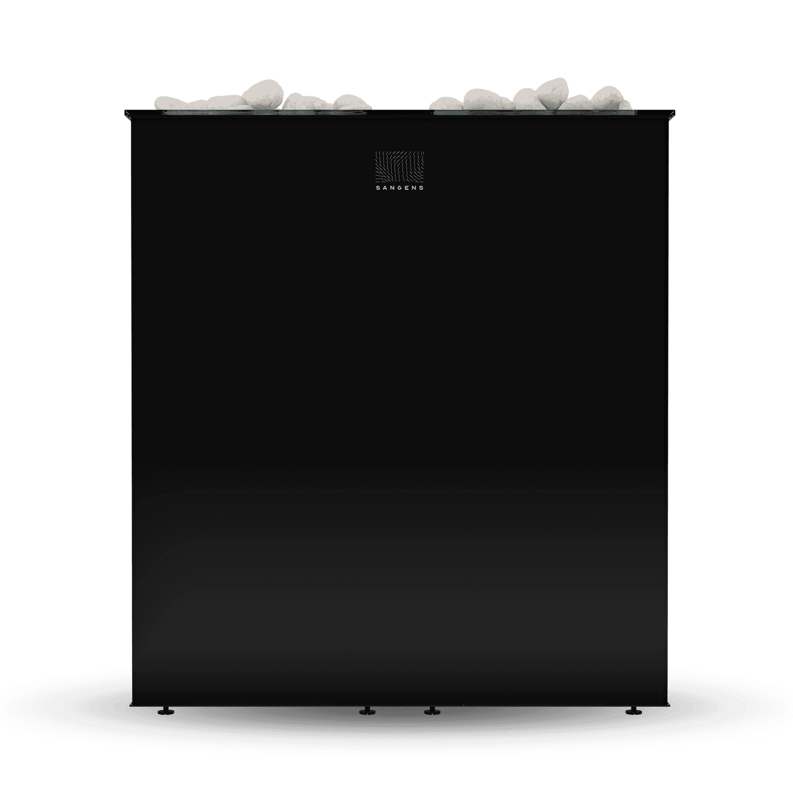 Электрическая печь для бани и сауны Sangens W30G Glass Black