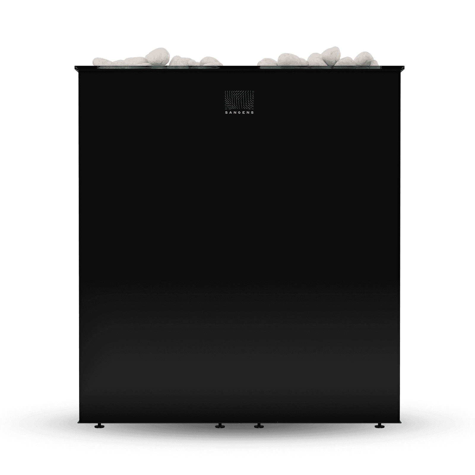 Электрическая печь для бани и сауны Sangens W40G Glass Black