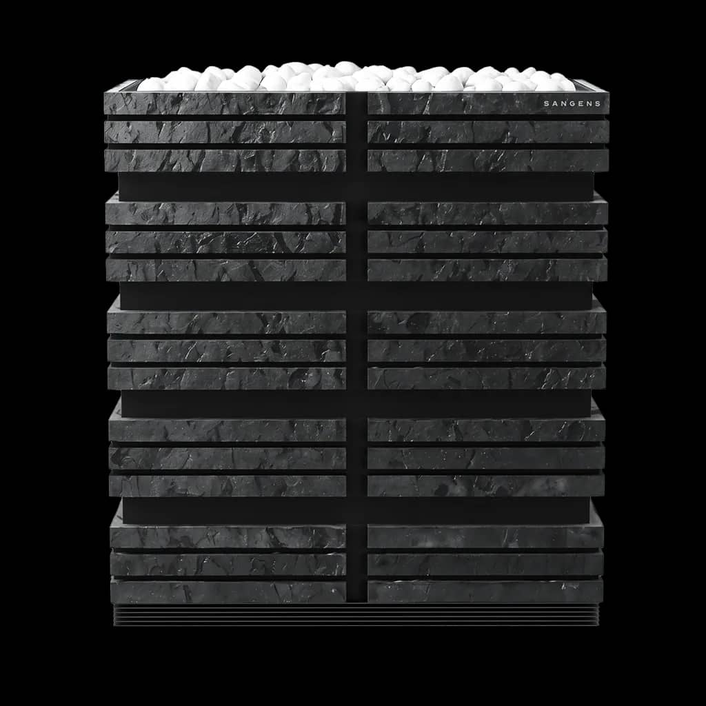 Электрическая печь для бани и сауны Sangens W40B Brick Graphite