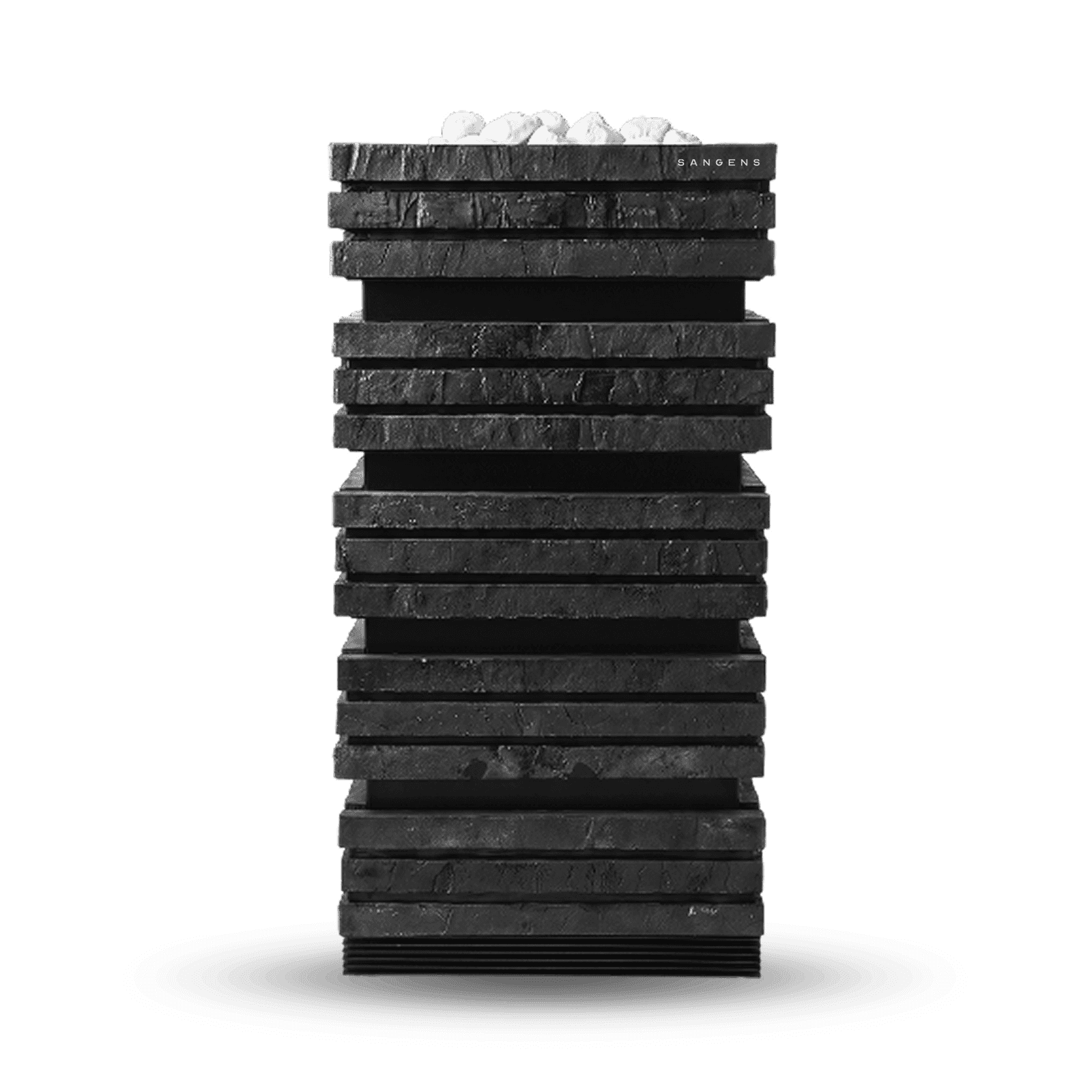 Электрическая печь для бани и сауны Sangens W12B Brick Graphite